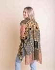 Bohemian Burnout Velvet Kimono Ponchos