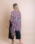 Bohemian Diamond Tassel Kimono Ponchos