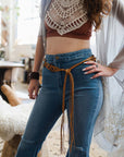 Boho Medallion Macrame Belt Belts