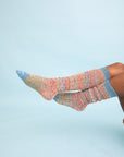 Boho Stripe Boot Socks