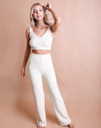 Boucle Lounge Pants XS/S / CREAM