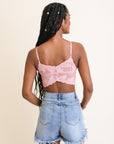 Butterfly Scallop Lace Bralette