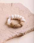 Chunky Beaded Bracelet Jewelry Ivory