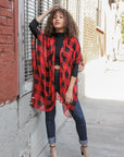 Classic Lightweight Buffalo Check Kimono