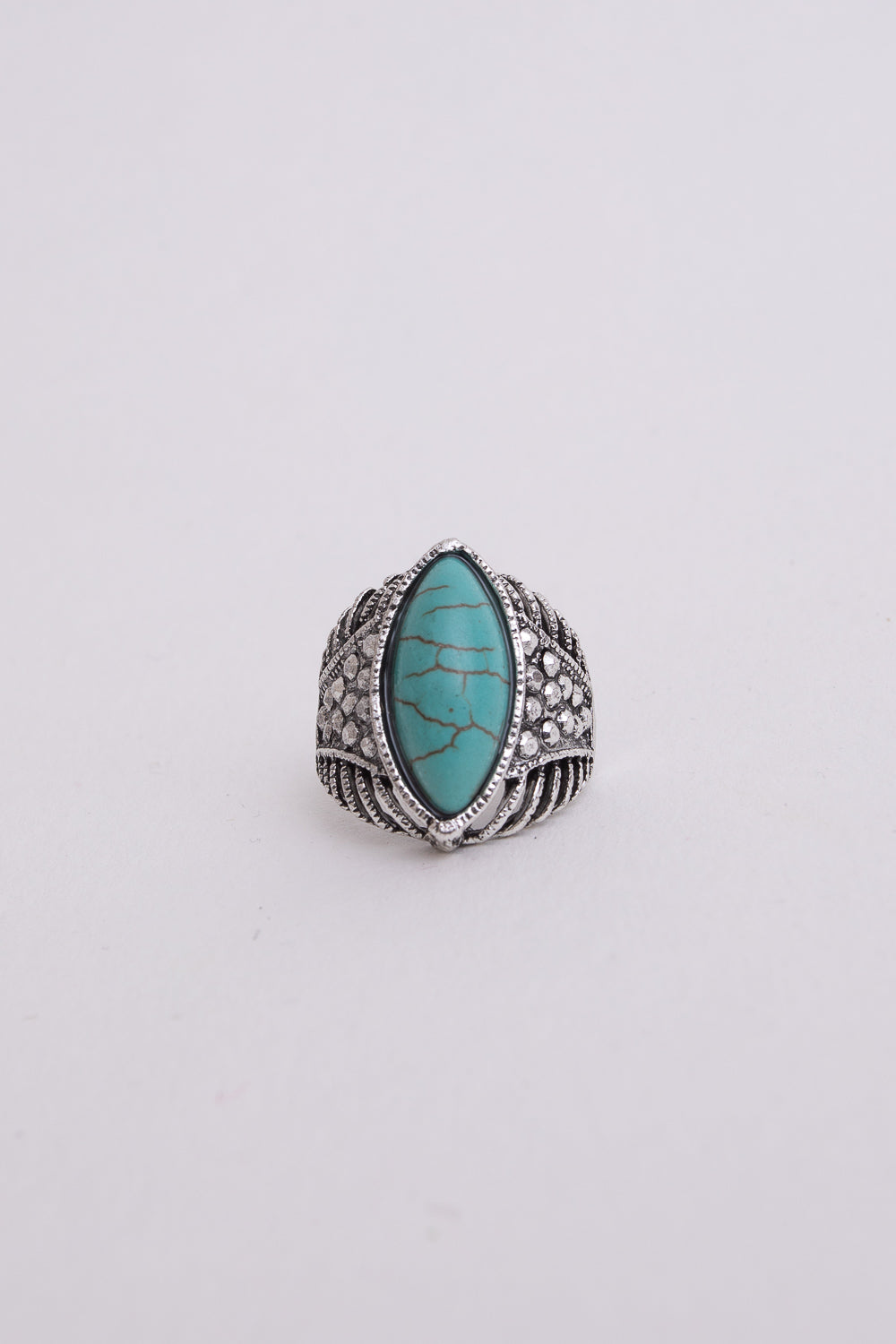 Classic Marquise Turquoise Ring Jewelry