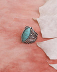 Classic Marquise Turquoise Ring Jewelry