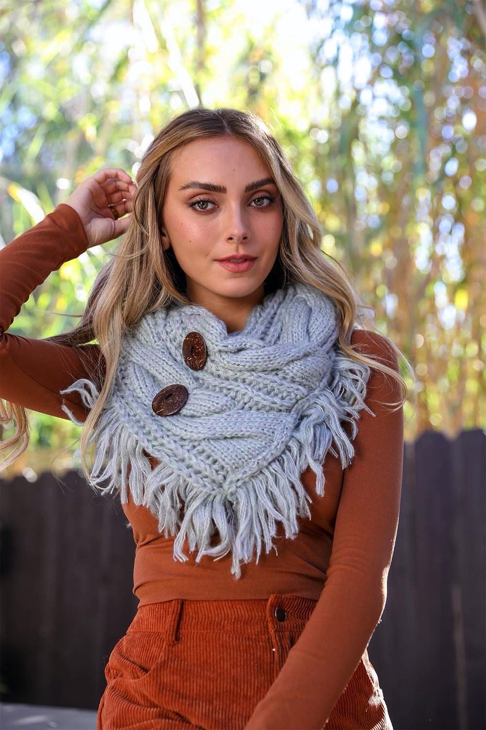 Cozy Shoulder Warmer Scarf Scarves