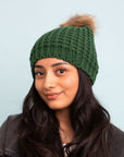 Cute Textured Pom Beanie Beanies