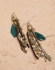 Feather Combo Dangling Earrings Jewelry