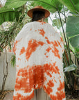 Festive Tie-Dye Kimono