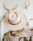 Flat Brim Buckle Hat Hats & Hair