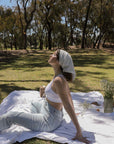 Floral Dot Bandana Bandanas White