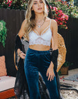 Floral Lace Strappy Bralette