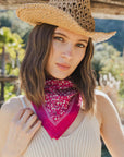 Flower Field Bandana Hats & Hair Berry