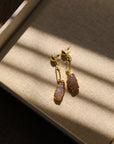 Gem Stone Fashion Earrings Jewelry