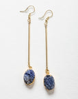 Gemstone Drop Earrings Jewelry