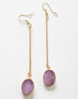 Gemstone Drop Earrings Jewelry