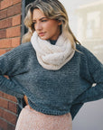 Knit Infinity Scarf Scarves