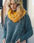 Knit Infinity Scarf Scarves