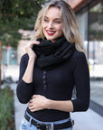 Knit Infinity Scarf Scarves