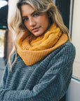 Knit Infinity Scarf Scarves