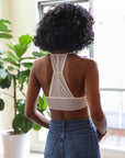 Lace Boho Racerback Bralette