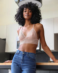 Lace Boho Racerback Bralette