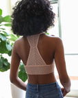 Lace Boho Racerback Bralette