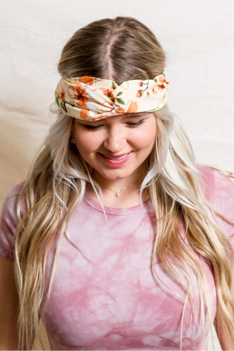 Magnolia Twist Headband Hats & Hair Cream