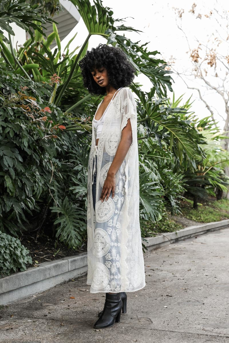 Mandala Dream Duster Kimono