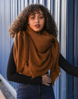 Mohair Square Blanket Scarf Scarves