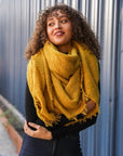 Mohair Square Blanket Scarf Scarves