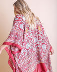 Moroccan Touch Tapestry Kimono