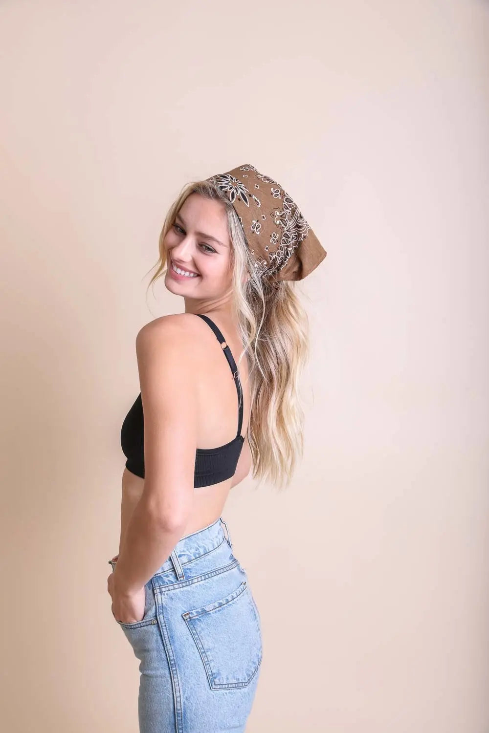 Muted Color Bandana Hats & Hair