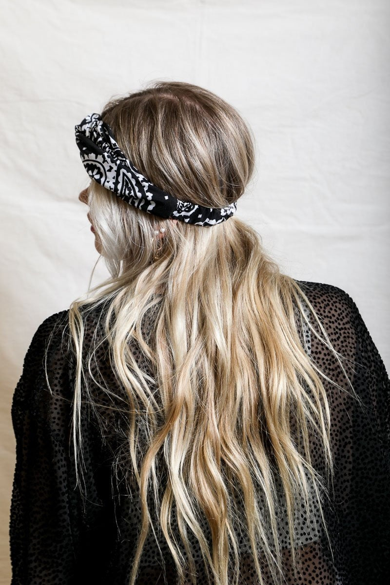 Paisley Boho Head Wrap Hats &amp; Hair