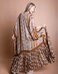 Paisley Free Flow Kimono