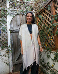 Persian Style Two Tone Tassel Kimono