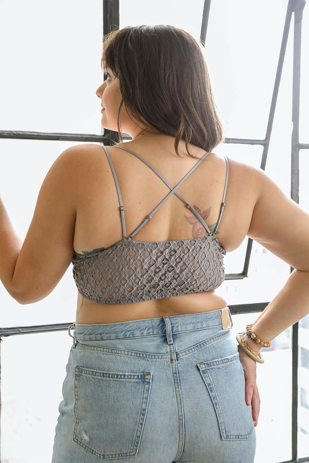 Cocoa Crochet Bralette  Bralettes – Saved by the Dress