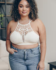 Plus Cutout Seamless Bralette