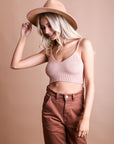 Rib Knit Lounge Brami Bralette