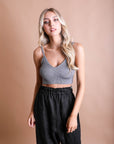 Rib Knit Lounge Brami Bralette