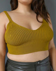 Rib Knit Lounge Brami Bralette