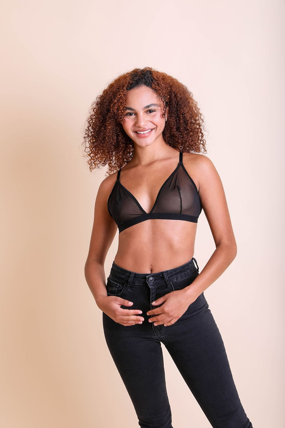 Leto Collection - Seamless Lace Strap Bralette $18 – Thank you