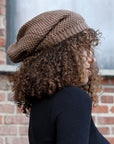 Slouch Waffle Knit Beanie Beanies