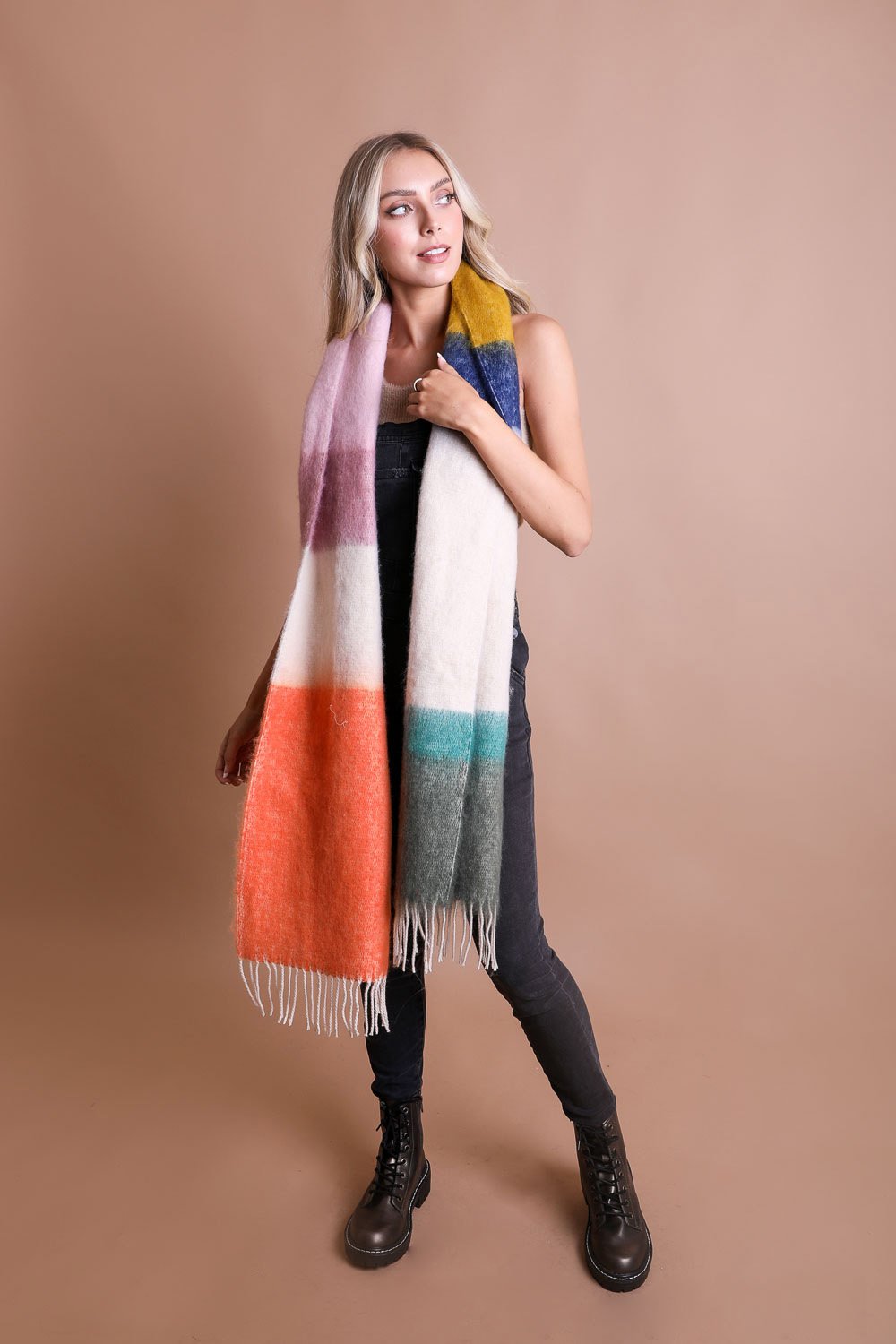 Soft Mohair Scarf Scarves