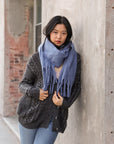 Tassel Trim Blanket Scarf Scarves