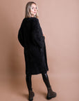 Ultra-Soft Luxe Mohair Knit Cardigan Ponchos