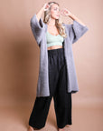 Ultra-Soft Luxe Mohair Knit Cardigan Ponchos