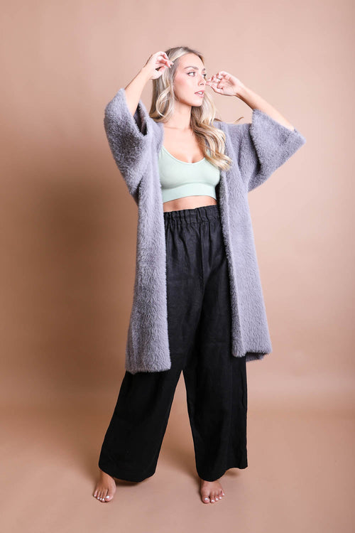 Ultra-Soft Luxe Mohair Knit Cardigan – Thank you