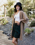 Ultra-Soft Luxe Mohair Knit Cardigan Ponchos